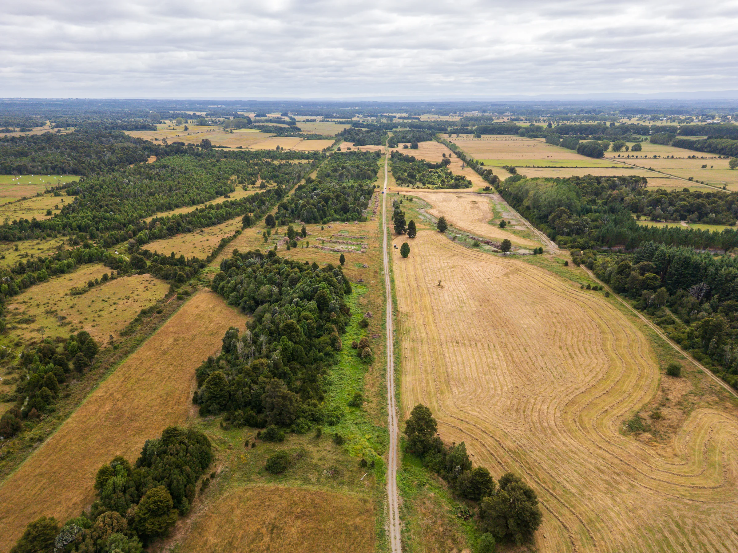 Vista aérea de la parcela Mirador del Lago
